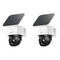Eufy Security Solocam S340 360° Pan & Tilt Solar Security Camera 2.4 Ghz Wi-Fi No Monthly Fee Homebase S380 Compatible - Ai Auto Lock and Tracking
