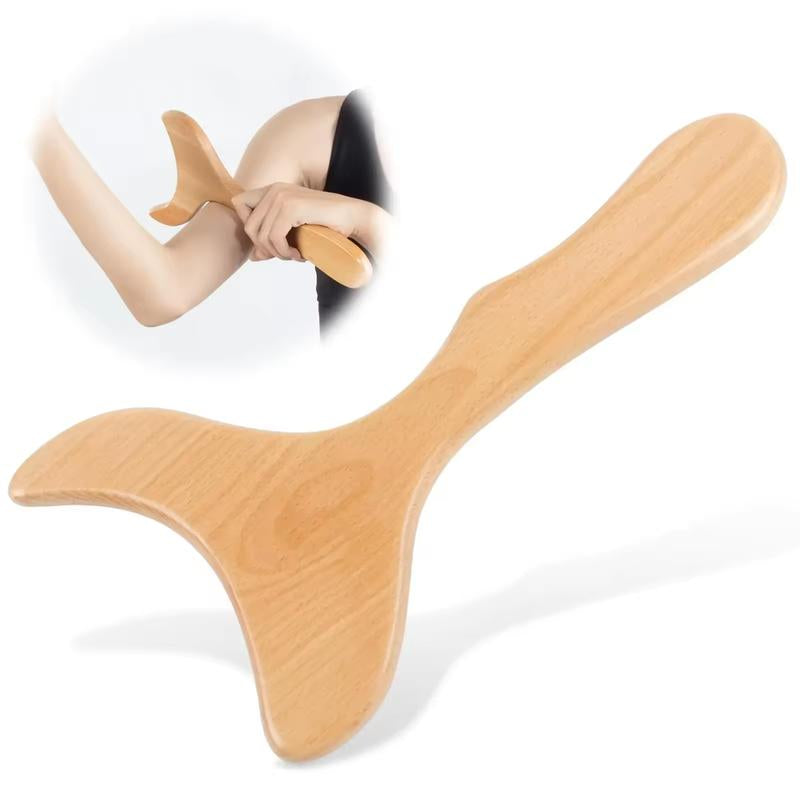 1Pc-6Pcs Wooden Massage Tool Set, Manual Wood Massager, Muscle Massage Tools, Herbal Therapy Massage Tools, Multi-Pack