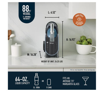 Ninja Slushi 88-Oz Professional Frozen Drink Maker with Bag