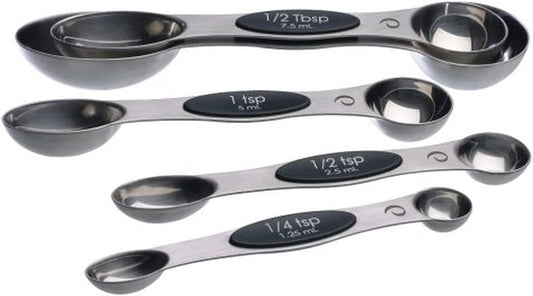 Prepworks 5Pc Measuring Spoons Set – Stainless Steel, Accurate Measurements for Cooking and Baking, Easy-To-Read, Bpa-Free