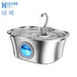 HEYBO Cat Water Fountain 3.2L Automatic Stainless Steel Pet Fountain Dog Water Dispenser