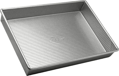 Bakeware Rectangular Cake Baking Pan, 9 X 13 Inch, Nonstick & Quick Release Coating, Aluminized Steel