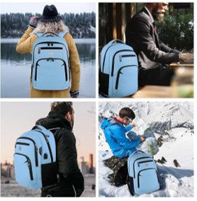 Professional Laptop Backpack with USB Charging Port - Water-Resistant