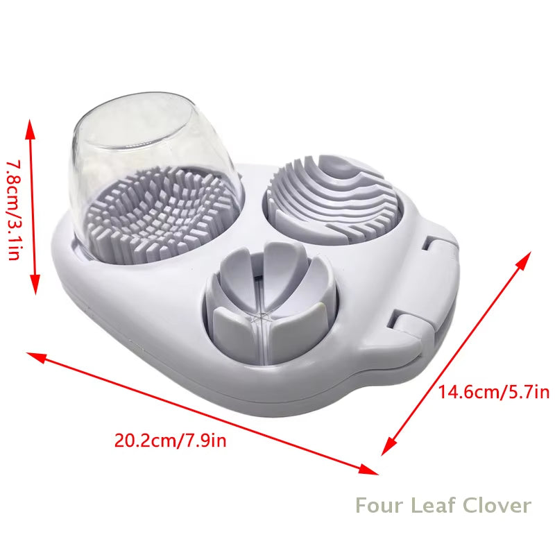[ZY44] 3In1 Creative Egg Slicer Hard Boiled Eggs Slicers Kitchen Food Slicers Fruit Vegetable Manual Slicers Household Supplies