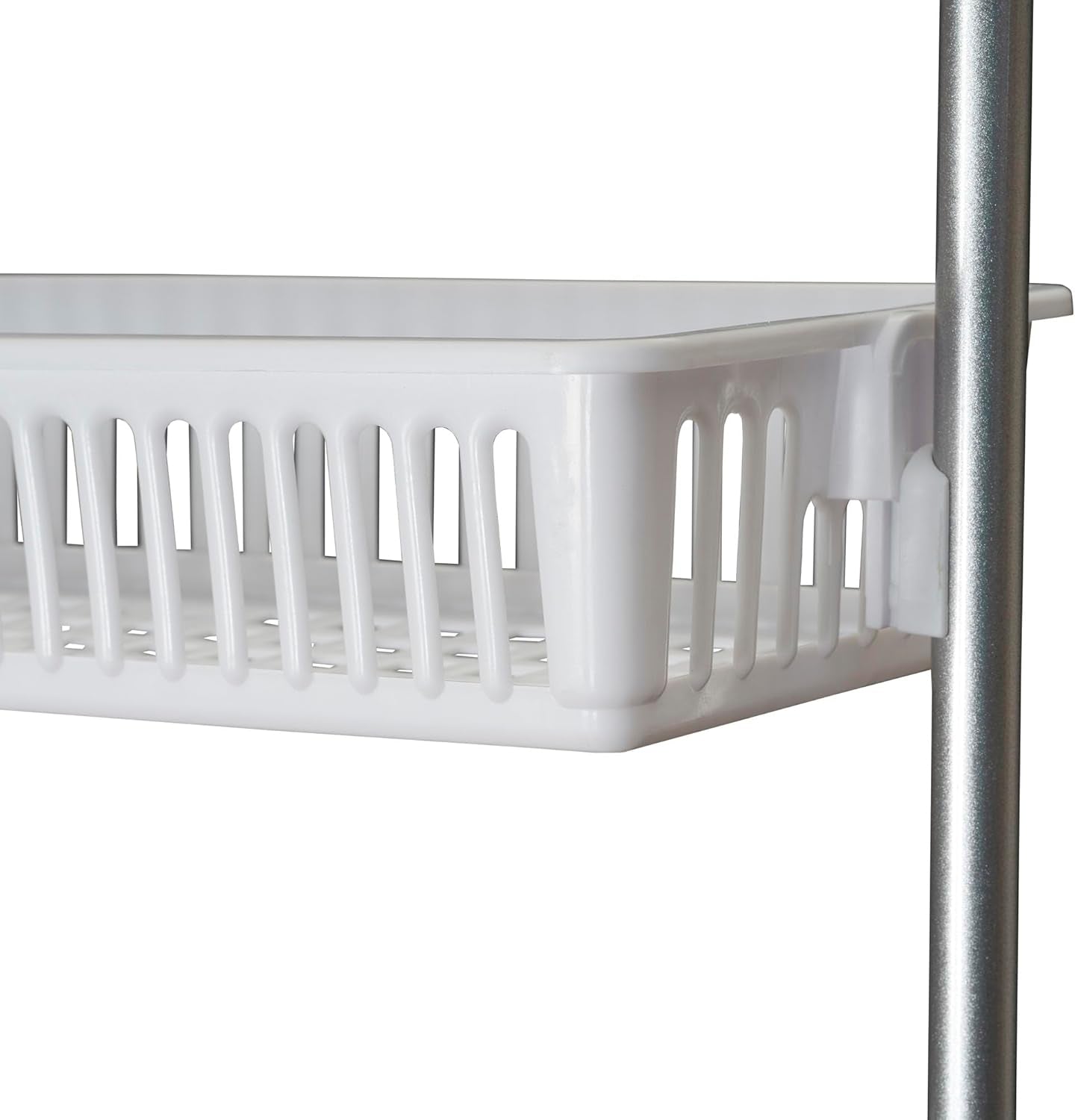 White 6-Tier Basket Over-The-Door Organizer