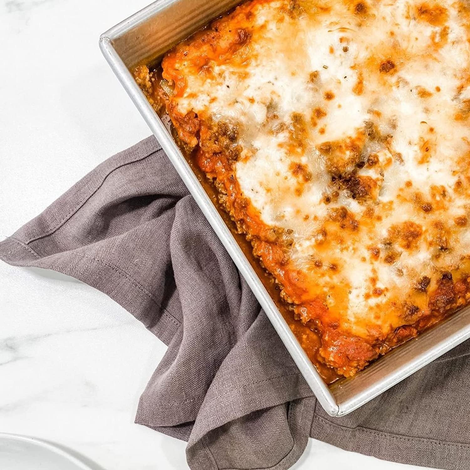 Bakeware Rectangular Cake Baking Pan, 9 X 13 Inch, Nonstick & Quick Release Coating, Aluminized Steel