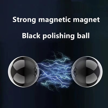 30Mm Strong Magnetic Large Big round Magnet Ball Beads Bracelet Stress Relieving Stone Natural Hematite DIY Home Decoration Gift