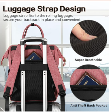 Premium Insulated Laptop Backpack with Cooler Compartment - 15.6 Inch