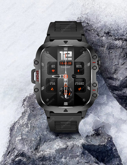 Men's Smartwatch with Bluetooth Calling - 1.81" HD Display, IP68 Waterproof Fitness Tracker