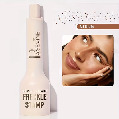 4-In-1 Natural Freckle Stamp Pen-Natural Freckles Fast-Dry,Waterproof,Light Coverage,Temporary Fake Freckles for Makeup Cosmetic
