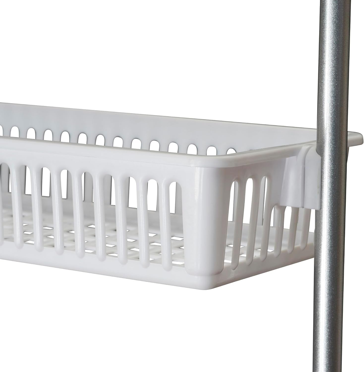 White 6-Tier Basket Over-The-Door Organizer