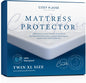 Luxury Mattress Protector - Blend of Rayon Derived from Bamboo - College Dorm Room Essentials - Ultra Soft Comfort, Stays Cool & Quiet - Premium Fitted Sheet Style (Twin XL)