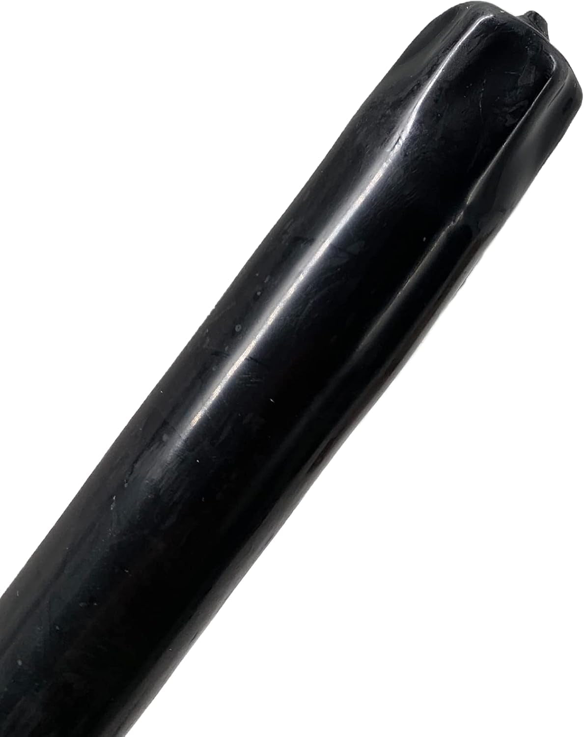 Elegant Unscented 12" Black Taper Candles Premium Quality Hand-Dipped Tapered Candles, Dripless and Smokeless - Set of 12 Individually Wrapped (12 Inch, Black)