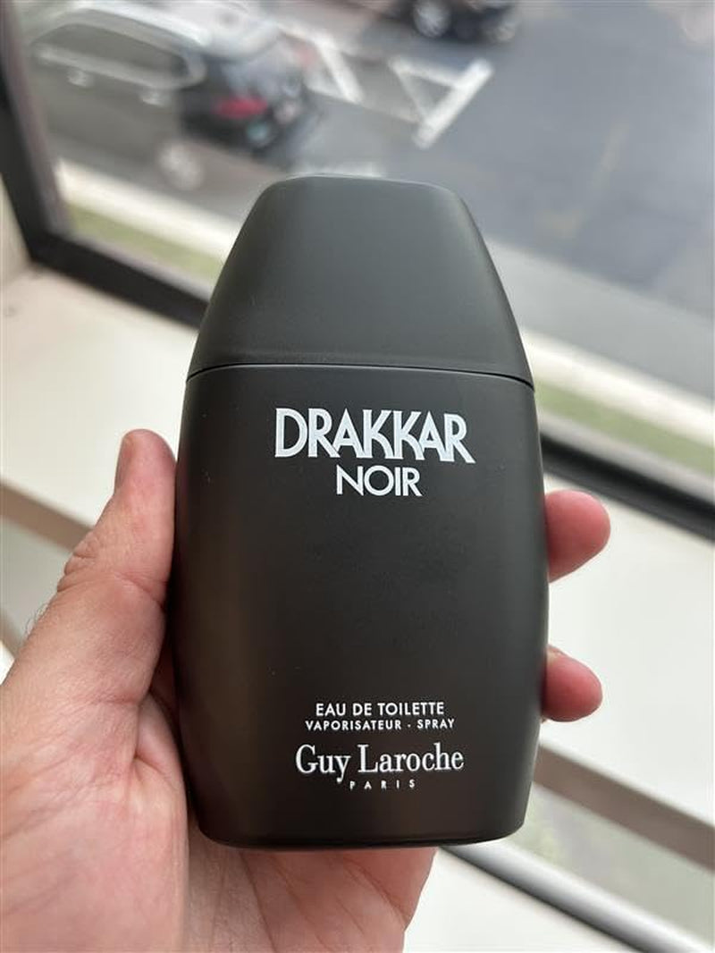 Drakkar Noir by Guy Laroche - Iconic Designer Fragrance - Intense & Powerful Eau De Toilette - Fougere Blend & Aromatic Spices - Long Lasting Mens Cologne - Day and Evening Scent
