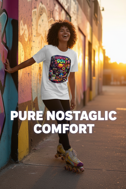 Totally 90s Retro Graphic T-Shirt – Premium USA-Made Cotton Tee